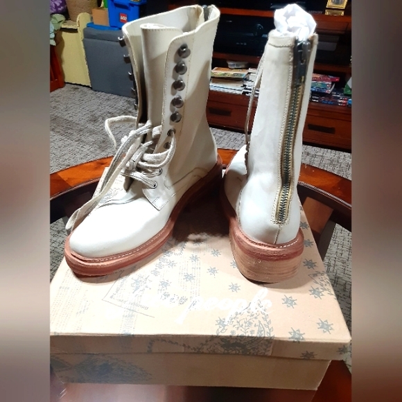 Free people santa fe lace up boots - Picture 1 of 4